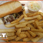 Italian Beef with French Fries & Coleslaw at TNT's